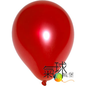 01-10吋紅色珍珠氣球100顆/包(大倫包裝)