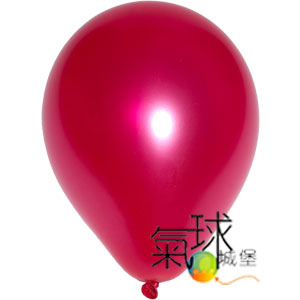 15-10吋桃紅色珍珠氣球100顆/包(大倫包裝)