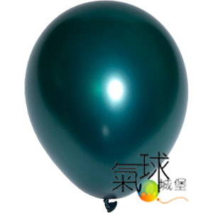 18-10吋深綠色珍珠氣球100顆/包(大倫包裝)
