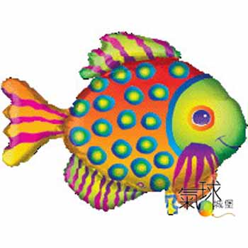 024.334-熱帶魚84cm寬59cm高/充氣380元