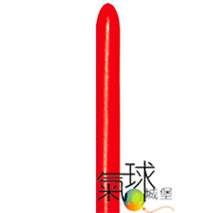 001-160S長條氣球-S牌[標準紅色Red]原裝包/100顆