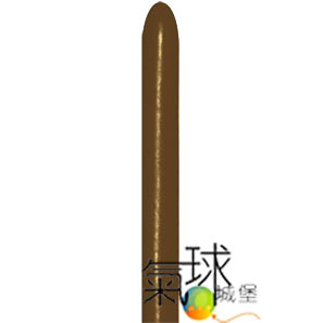 049-160S長條氣球-S牌[  標準咖啡色 Coffee ]原裝包/100顆