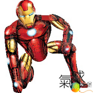 016.118-AWK:站立-鋼鐵人(迪士尼卡通)約93公分ｘ116公分/含充氦氣1200元