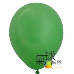 04-5吋糖果色圓球--04綠/專業級佈置用氣球, 色彩飽滿如糖果, 色彩種類多可供選擇.吹大後尺寸:直徑12公分(5吋)/每包100顆.