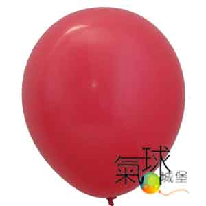01-5吋糖果色圓球--01紅/專業級佈置用氣球, 色彩飽滿如糖果, 色彩種類多可供選擇.吹大後尺寸:直徑12公分(5吋)/每包100顆.