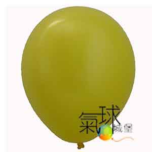 03-5吋糖果色圓球--03黃/專業級佈置用氣球, 色彩飽滿如糖果, 色彩種類多可供選擇.吹大後尺寸:直徑12公分(5吋)/每包100顆.