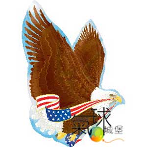 023.385-愛國鷹Patriotic Eagle61公分*79公分/充氦氣空飄380元