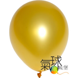 07-10吋金色珍珠氣球100顆/包(大倫包裝)
