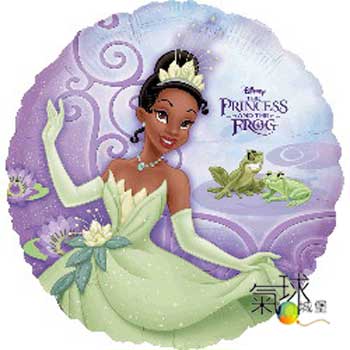 009.500-18吋 公主和青蛙(/Princess & the Frog)充氦氣140元