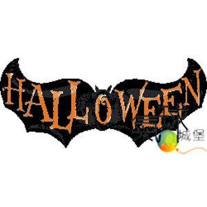 048.362-萬聖節蝙蝠Halloween Bat(120*50CM)/含充氦氣380元