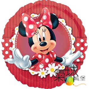 140-18"18"可愛米妮Mad about Minnie/充氣空飄140元