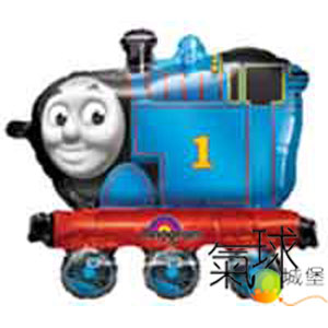 151-走路氣球湯姆士火車THOMAS & FRIENDS 寬63cm高558公分(美國原裝進口走路氣球，品質優良，色彩鮮豔，可以牽著走,一跳一跳的"超Q")含充氦氣550元