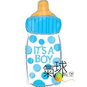 021.278-25公分寬58公分高18"奶瓶-他是男生It`s A Boy Baby Bottle/充氦氣空飄170元
