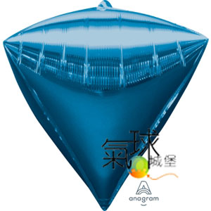 054.073-15"似鑽石球-深藍38公分寬43公分高/充氦氣空飄390元/未充氣每個180元