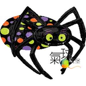 048.357-立體造型-彩點蜘蛛Halloween Spider76CM寬 * 83CM高/含充氦氣520元