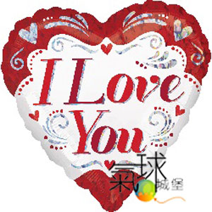 001.274-18"/45公分心形-I LOVE YOU/含充氦氣空飄140元