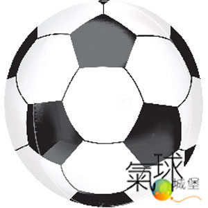 054.088-15"立體圓球:足球 38公分x40公分/充氦氣空飄550元