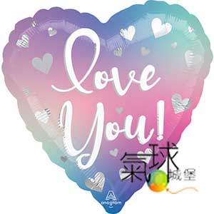 001.123-18"心形-LOVE YOU/充氦氣每顆140元