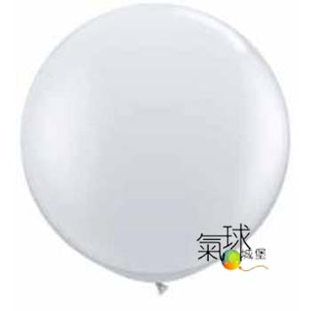 36050-36吋/90公分圓形寶石色透明色(DIAMOND CLEAR)每顆(楊桃瓣形狀)