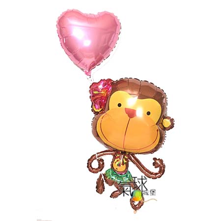 060-呼拉猴兒球串祝情人節快樂(外送需購滿2000元/外縣市地區另計)