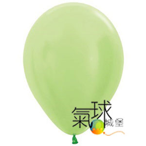 10.431-10吋圓球- 珍珠檸檬綠色 key Lime  (100顆/包) 原廠包裝