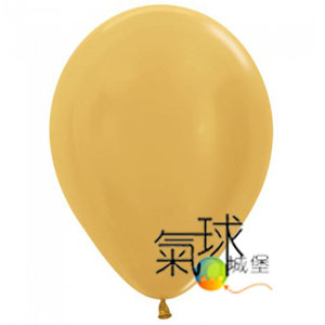 10.570-10吋圓球-珍珠銅金色Gold R  (100顆/包) 原廠包裝