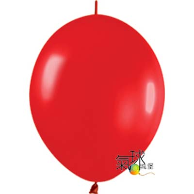 02-12吋 連結球-珍珠 紅色/分裝包每包10顆(最適合DIY免用氦氣)