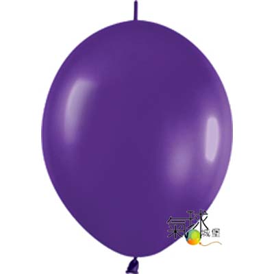 12-12吋 連結球-珍珠深紫色/分裝包每包20顆(最適合DIY免用氦氣)
