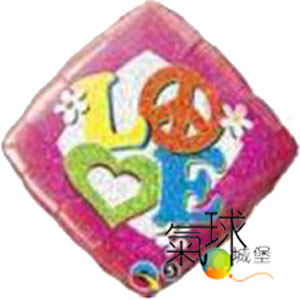 001.182-18"似鑽石模式形-LOVE/含充氦氣空飄200元