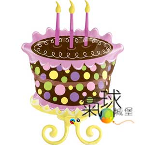 000.387-97公分/38"裝飾蛋糕Decorated Cake/ 充氦氣空飄350元