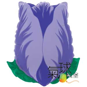 086-22"紫色的鬱金香purple Tulip/充氦氣空飄300元*