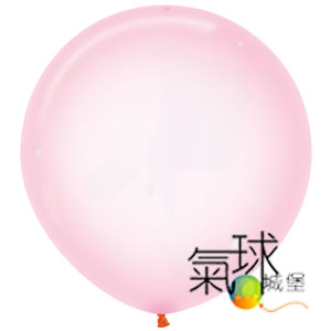 24.309-24吋/60公分圓球-柔粉透光粉紅每個