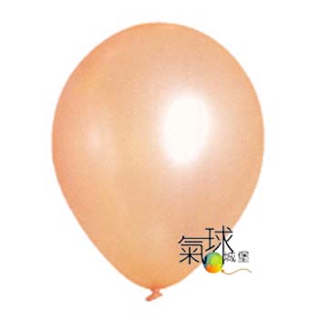 19-5吋淺橘色珍珠氣球100顆/包