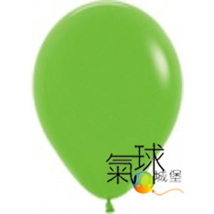 019.1-260S長條氣球-萊姆綠 LimeGreen,50入Lined-up包裝,方便抽取使用50顆/包