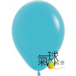 021.1-260S長條氣球-加勒比海藍色 Caribbena Blue,50入Lined-up包裝,方便抽取使用50顆/包