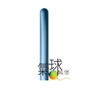 006-S260.940-260金屬色長條氣球 藍色 Blue/每包50顆